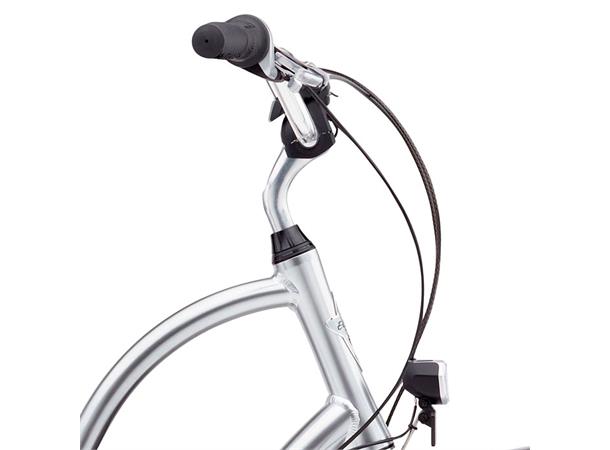 Electra Townie GO! 8i Bosch Elsykkel 2017 mod, 8 interne gir, Polished Silver 